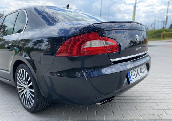 Skoda Superb cena 55000 przebieg: 168000, rok produkcji 2013 z Lipsko małe 154